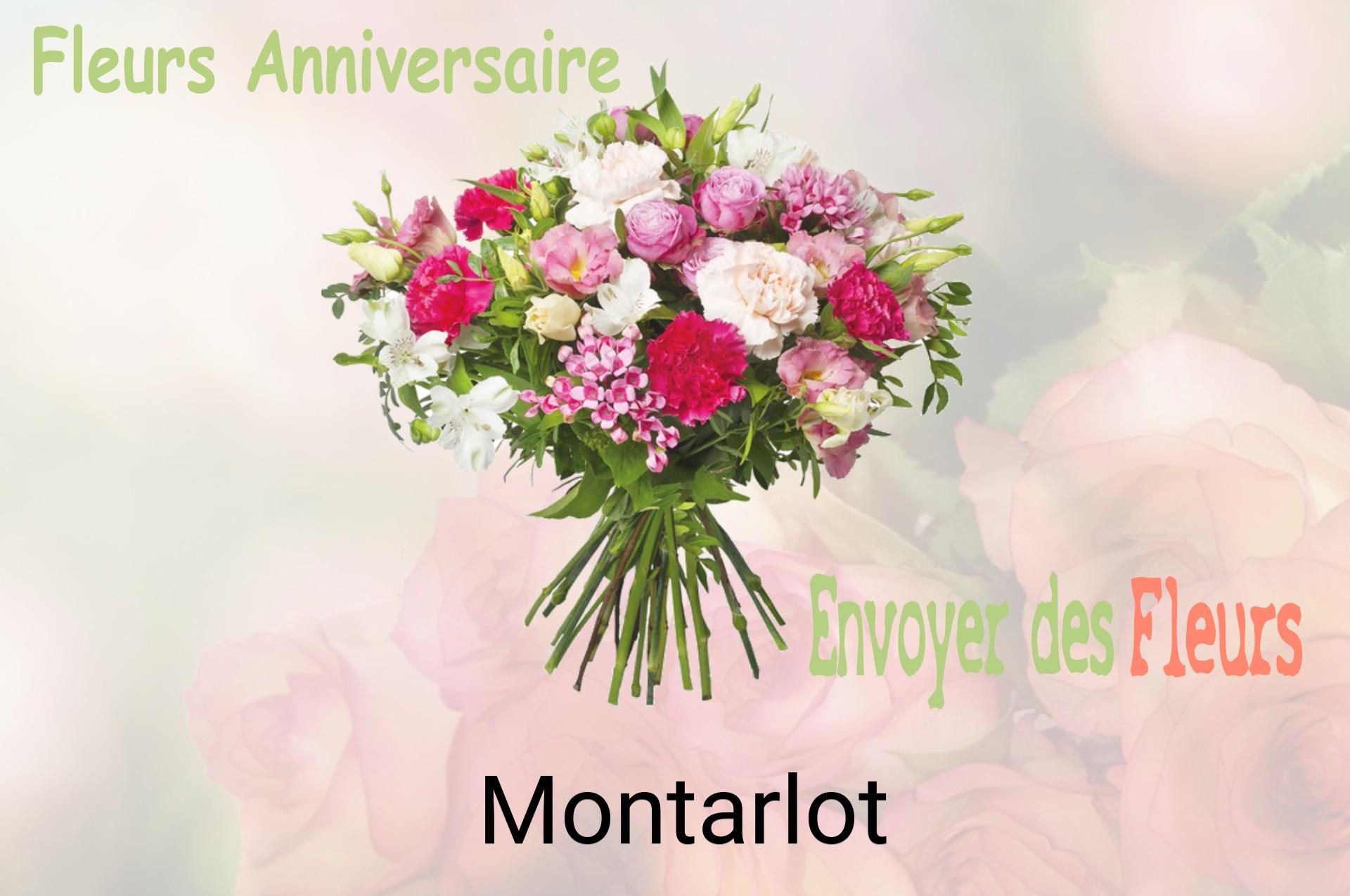 Bouquet de fleurs d’anniversaire livré à Montarlot
